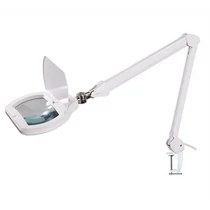 Nagyítós asztalra szerelhető lámpa LED-es 3 dioptri 1,75x nagyítás fehér