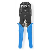 Fém telefon krimpelő fogó 4/6/8 RJ csatlakozókhoz