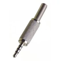 Jack 3,5 sztereó dugó fém ház