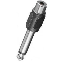 JACK 6,3 monó DUGÓ - RCA ALJZAT adapter