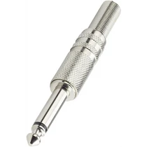 JACK 6,3 monó dugó fém ház