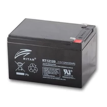 12V 12Ah RITAR ZÁRT ÓLOMAKKUMULÁTOR