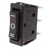 Billenő kapcsoló 30x15 egy áramkörös, három állású ON-OFF-ON 6A/250VAC