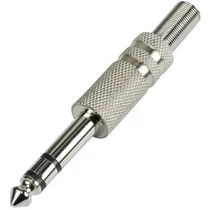 JACK 6,3 sztereó dugó fém ház