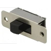 Tolókapcsoló két áramkörös, két állású előlapra