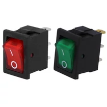 Billenő kapcsoló 20X15 egy áramkörös, két állású világító 230VAC