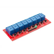 Arduino RELC-8CH relé modul 5V 8 csatornás leválasztott