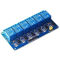 Arduino RELC-6CH relé modul 5V 6 csatornás leválasztott