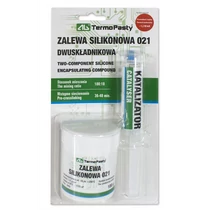 Szilikon hővezető kiöntő kétkomponensű fehér