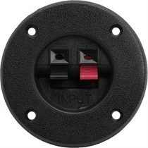 Hangfal csatlakozó aljzat kettes kerek