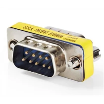 D-SUB 9 p dugó-9p dugó adapter