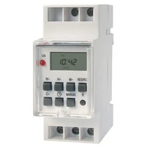 Geti GE2 digitális kapcsolóóra DIN sínre