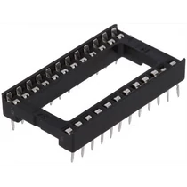 DIP24 lemezes IC foglalat