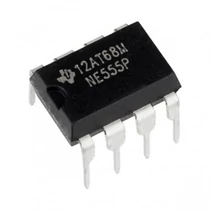 NE555P Periférikus áramkör; astabil/monostabil, RC időzítő, 10V, DIP8