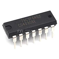 CD4030 4 csatornás 2 bemenetes Exclusive-Or kapu DIP16 