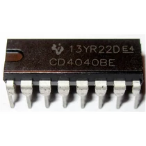 CD4040 12 bites számláló osztó DIP16