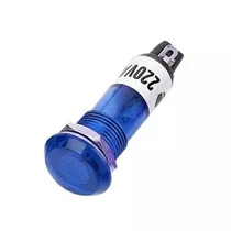 Izzószálas jelzőlámpa 230V d10mm kék 