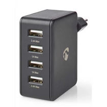 TÁPEGYSÉG 5VDC 2x1A 2x2,4A 4xUSB Hálózati 