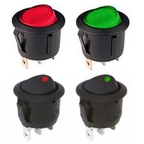 Billenő kapcsoló kerek egy áramkörös, két állású világító 230VAC