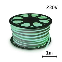 LEDSZALAG hajlékony neon 230V 120LED / m 12W / m zöld (1m)