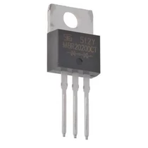 MBR20200 SCHOTTKY DIÓDA 200V/2X10A TO220
