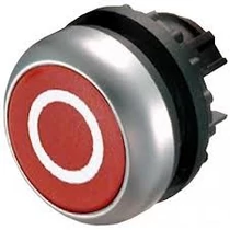 EATON M22-D-R-X0 piros nyomógomb fej