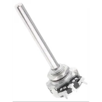 Potméter 10K lineáris fémházas fémtengelyes