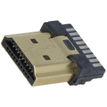 HDMI dugó forrasztható ház nélkül