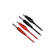 Mérőzsinór Geti GT-L05 banán dugó - krokodil csipesz 1m