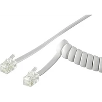 TELEFON KÁBEL SPIRÁL 0,8/3,6m 4/4 kézibeszélőhöz 