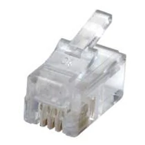 TELEFON DUGó RJ10 4/4 SZŰK