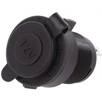 Szivargyújtó aljzat fedéllel 12V 6,3 FASTON