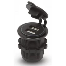 TÁPEGYSÉG 5V 1A + 2,1A USB A, szivargyújtó aljzat helyére