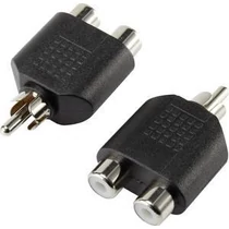 RCA ELOSZTó 1 DUGÓ - 2 ALJZAT ADAPTER