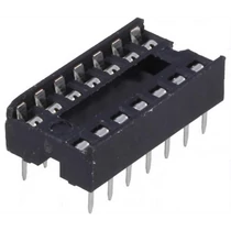 DIP14 lemezes IC foglalat