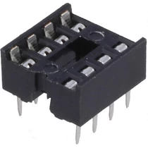 DIP8 lemezes IC foglalat