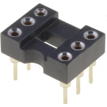 DIP6 precíz IC foglalat