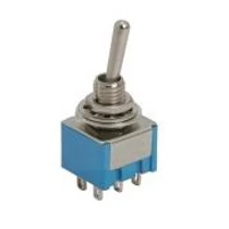 Fémkaros mikrokapcsoló két áramkörös, két állású