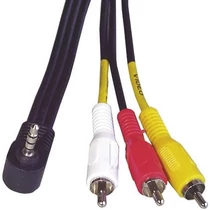 JACK 3,5 sztereó 4p.DUGÓ - 3XRCA DUGÓ 1.5m