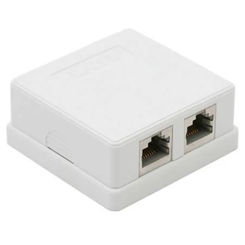 RJ45 dupla fali aljzat  CAT5e