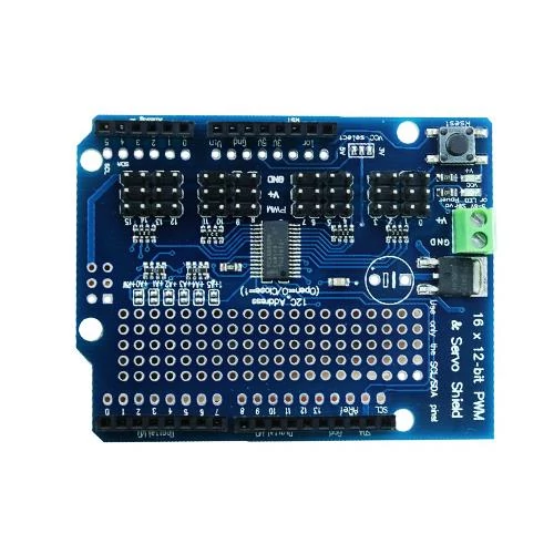 Arduino PCA9685 szervo shield 16 csat.PWM,I2C