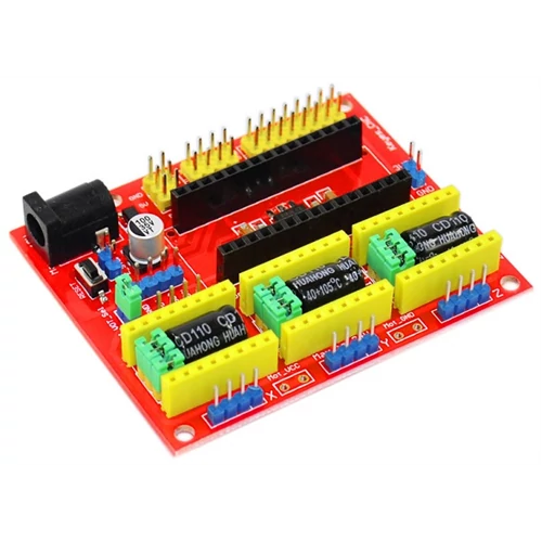 Arduino CNC-SHLD4-NANO 3 tengelyes léptetőmotor meghajtó panel