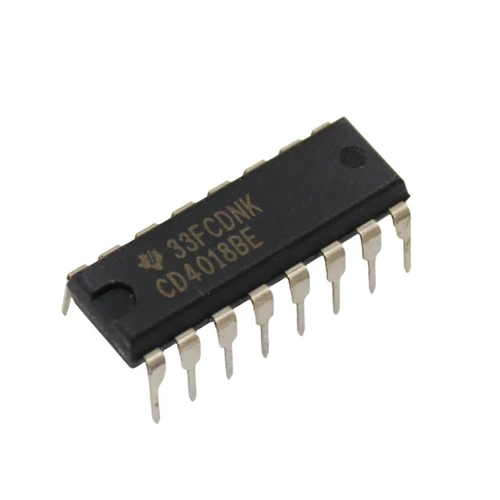 CD4018 Számláló, előre definiált; CMOS DIP16