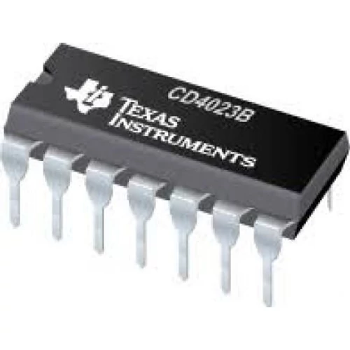 CD4023 3 csatornás NAND kapu DIP14 
