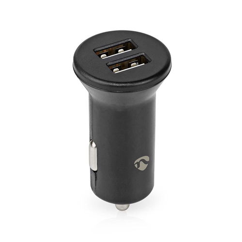 Szivargyújtó USB tápegység 2xUSB 5V 2,4A