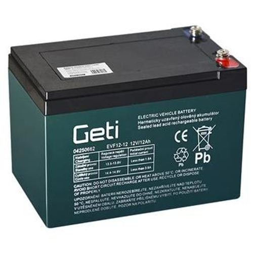 12V 12Ah zárt gépjármű ólomakkumulátor