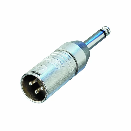 XLR 3P DUGÓ/JACK 6,3 monó dugó ADAPTER