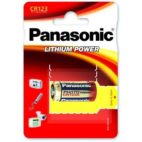 PANASONIC CR123A 3V fotoelem