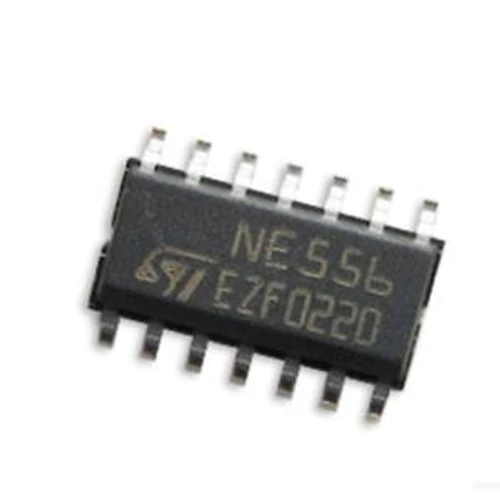 SMD NE556 Periférikus áramkör; astabil,monostabil,RC időzítő; 10 V; SO14