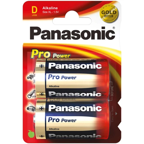 PANASONIC LR20/D 1,5V GÓLIÁT Alkáli elem 